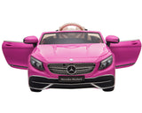 Акумулаторна Кола Licensed Mercedes Maybach S650 Cabriolet Pink Kikkaboo