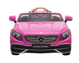 Акумулаторна Кола Licensed Mercedes Maybach S650 Cabriolet Pink Kikkaboo
