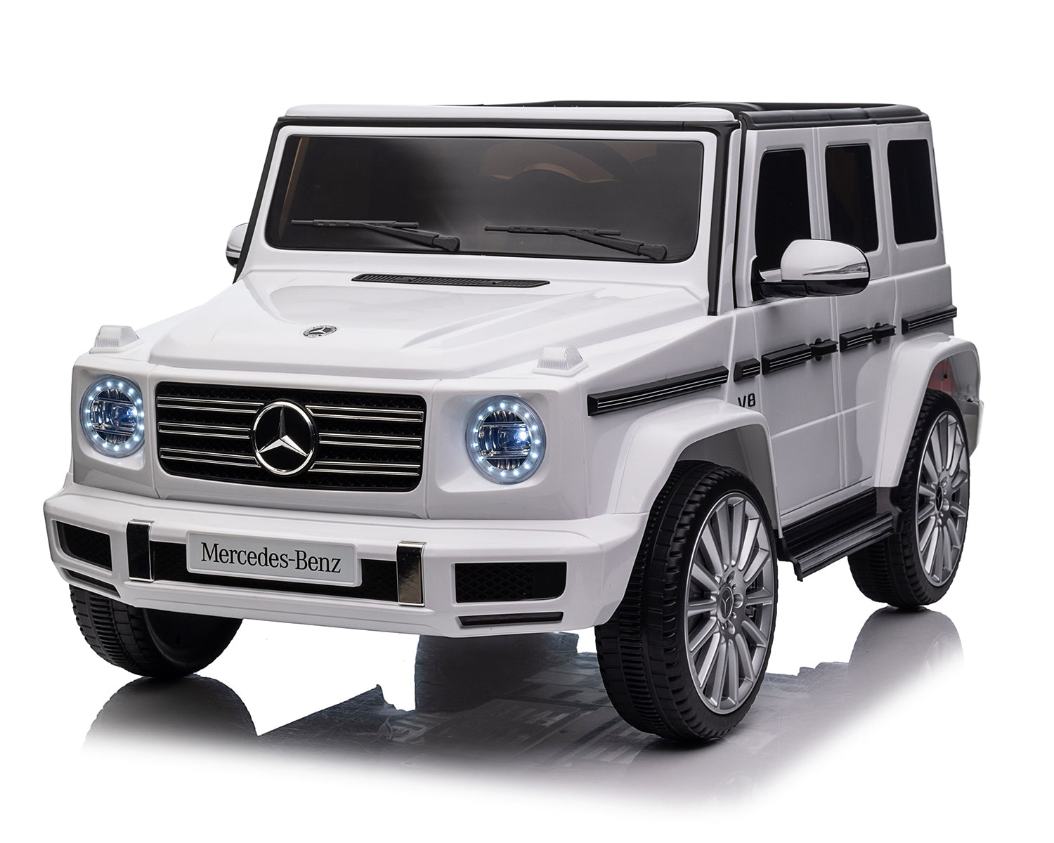Акумулаторна Кола Licensed Mercedes Benz G500 White