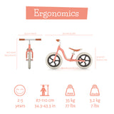 Charlie Lux Cpch05sal Колело За Баланс Salmon Chillafish