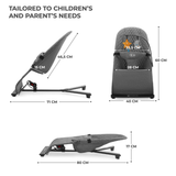 Mimi Шезлонг Grey Kinderkraft