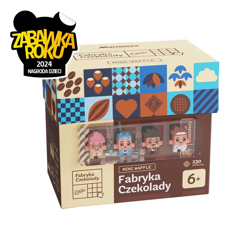 Мини Вафлен Конструктор "шоколадова Фабрика", 230 Части Marioinex