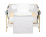 Set de lenjerie de pat pentru bebeluși Mini-Crib 3H Seally Me
