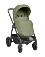 Комбинирана Количка 3в1 С Кош За Новородено Modena Army Green 2027 Kikkaboo
