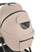 Комбинирана Количка 3в1 С Кош За Новородено Modena Beige 2027 Kikkaboo