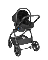 Комбинирана Количка 3в1 С Кош За Новородено Modena Black 2027 Kikkaboo