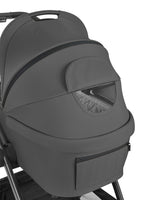 Комбинирана Количка 3в1 С Кош За Новородено Modena Dark Grey 2027 Kikkaboo