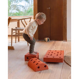 Комплект За Активна Игра С Блокчета Curiosity 14 Модула Burnt Orange Dusty Green Modu