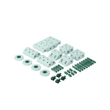 Dreamer Játékblokk Szett, 34 Modul – Ocean Mint Forest Green Modu