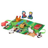 Бебешка Постелка За Игра С Меки Играчки Farm&fun 20529 Molto