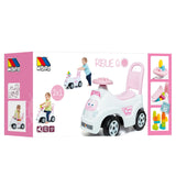 Кола За Яздене Blue Ride On White Blocks Розов Molto