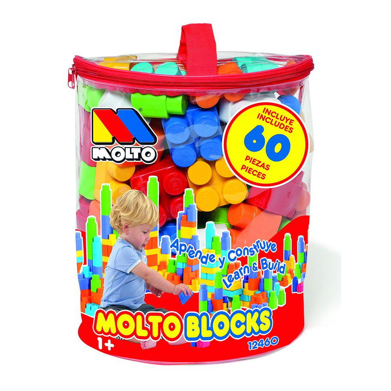 Конструктор Blocks Bag 60 Части 12465 Molto