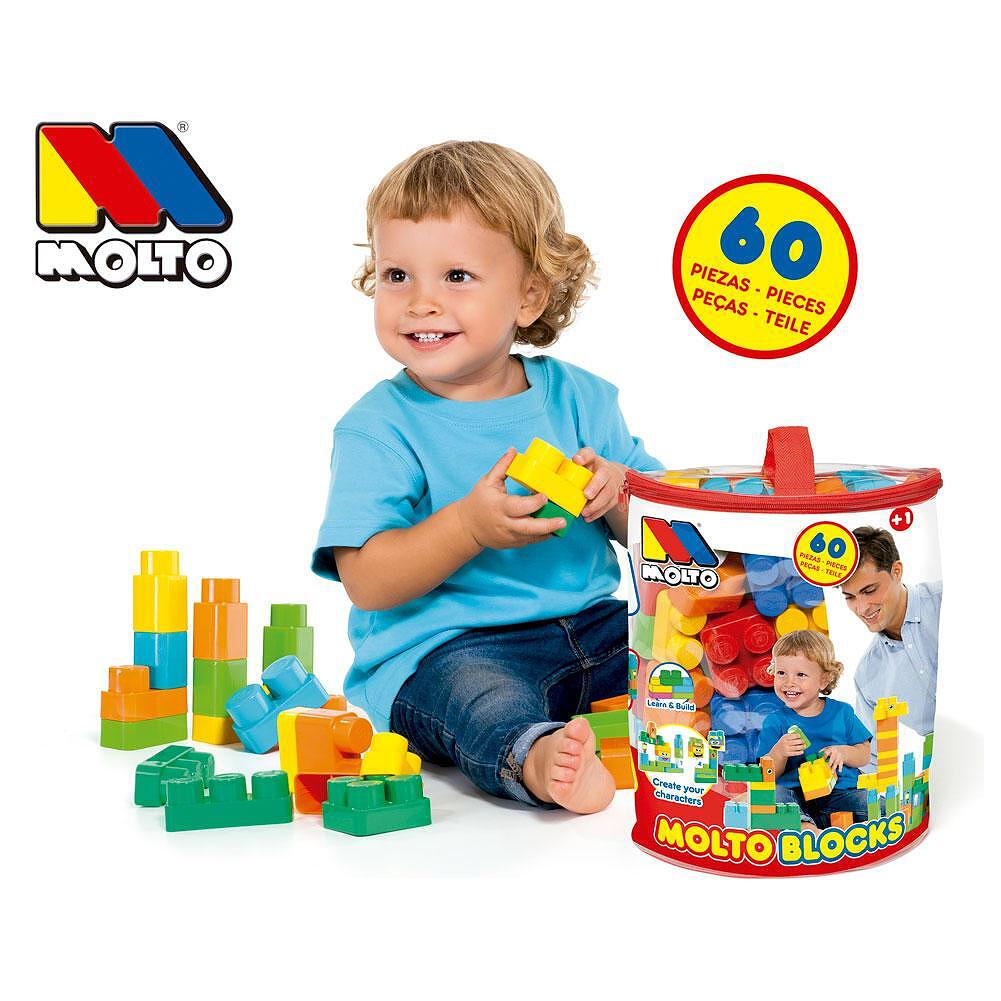 Конструктор Blocks Bag 60 Части 12465 Molto