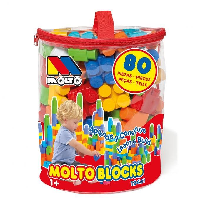 Конструктор Blocks Bag 80 Части 12461 Molto