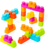Конструктор Wagon Blocks Red 20 Части 23460 Molto