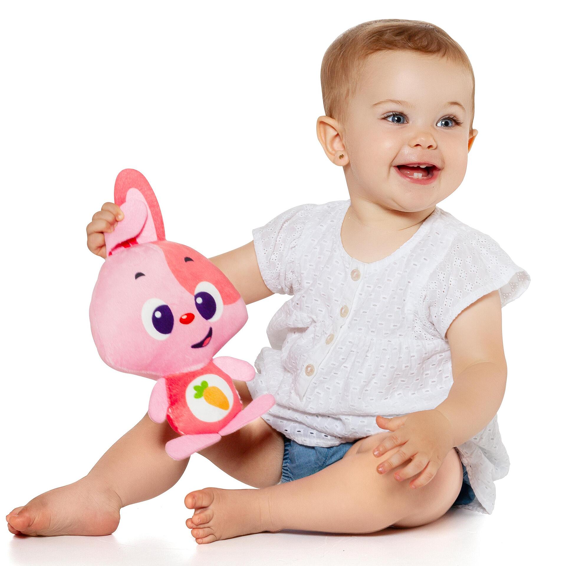 Музикална Светеща Играчка Baby Gusy Luz Pink 24535 Molto