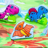 Бебешка Постелка За Игра С Меки Играчки Dinos&fun 22525 Molto
