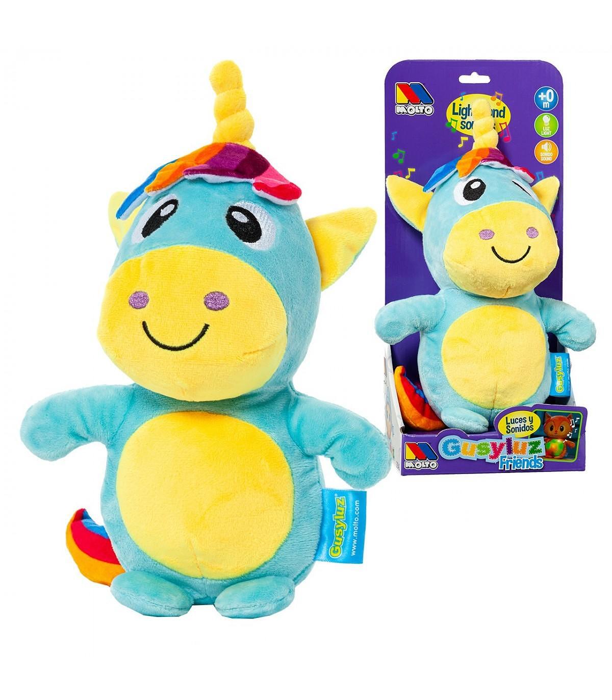 Музикална Светеща Играчка Unicorn Gusy Luz® 23531 Molto