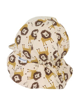 Детска Шапка С Платка На Врата И Принт На Лъв , Uv50+, 49 См. 12 18 М. Sterntaler