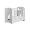 Детска Кошара Moon С Чекмедже 60 120см+матрак Сив Baby