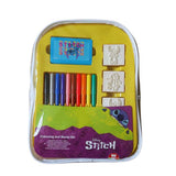 Творческа Раница Stitch С 10 Миещи Се Флумастера, 4 Печата И 30 Стикера Multiprint