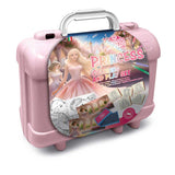 Арт Куфарче Pixie Princess С 10 Цветни Молива, 5 Печата И Пъзел Стикери За Декорация Guga