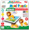 Puzzle-uri cu animale bulgare, vorbitoare și narative, pentru cei mici, dimensiune 12x10, total 26 de piese, 13 animale, câte 2 piese fiecare, cu realitate augmentată, 20x17x4, în 16 limbi, fabricate din spumă EVA