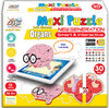Puzzle-uri bulgare cu mesaje vocale și narative despre organele din corpul uman pentru cei mici, cu dimensiuni 11x10, total 30 de piese, 10 modele a câte 2 piese, cu realitate augmentată 20x17x4, în 16 limbi, din spumă Eva.