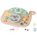 Мултифункционален Дървен Волан С Аквивности За Деца Над 2 Години Classic World