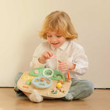 Мултифункционален Дървен Волан С Аквивности За Деца Над 2 Години Classic World