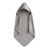 Бебешка Хавлия С Качулка Hooded Towel Grey Mushie