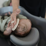 Бебешка Силиконова Четка За Баня 2 Бр. Cradle Cap Brush Blush Shifting Sand Mushie