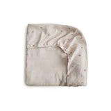 Бебешки Муселинов Чаршаф 40х100 См. Crib Sheet Small Rainbow Mushie