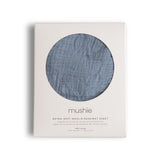 Бебешки Муселинов Чаршаф 40х100 См. Crib Sheet Small Tradewinds Mushie