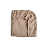 Бебешки Муселинов Чаршаф 60х120 См. Crib Sheet Medium Natural Mushie