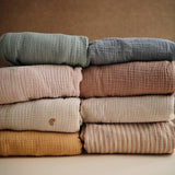 Бебешки Муселинов Чаршаф 60х120 См. Crib Sheet Medium Natural Mushie