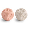 Играчка За Натискане 2 Бр. Dice Blush Shifting Sands Mushie