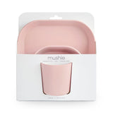 Комплект За Хранене 3 Ч Square Blush Mushie