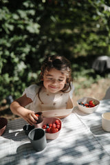 Кръгла Купа За Храна 2 Бр. Pale Daffodil Mushie