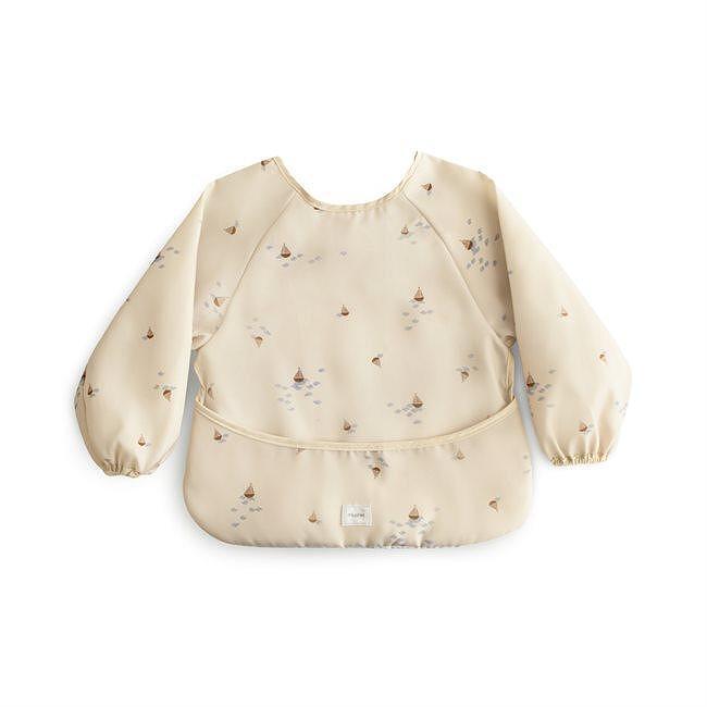 Лигавник С Ръкави Long Sleeve Bib Boats Mushie