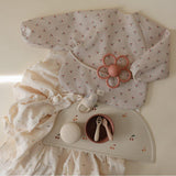 Лигавник С Ръкави Long Sleeve Bib Cherries Mushie