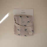 Лигавник С Ръкави Long Sleeve Bib Whales Mushie