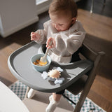 Лигавник С Ръкави Long Sleeve Bib Whales Mushie