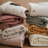 Муселинова Пелена Swaddle 120x120 См. Fall Yellow Mushie