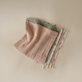 Муселинови Пелени Cotton 5 Бр. Pink Flowers Combo Mushie