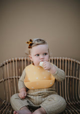 Силиконов Лигавник С Джоб Powder Blue Mushie