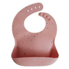 Силиконов Лигавник С Джоб Powder Pink Confetti Mushie