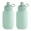 Силиконов Пауч За Пюре 2 Бр. Cambridge Blue Mushie