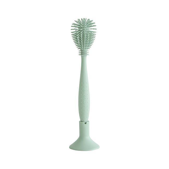 Силиконова Четка За Шишета Baby Bottle Brush Cambridge Blue Mushie