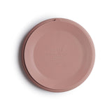 Силиконова Чиния С Вакуум С Три Разделения Blush Mushie